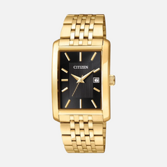 Citizen Quartz Black Dial Stainless Steel Watch BH1673-50E