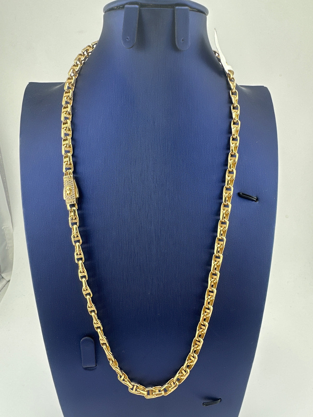 10k necklace chino style 26.2g 22”