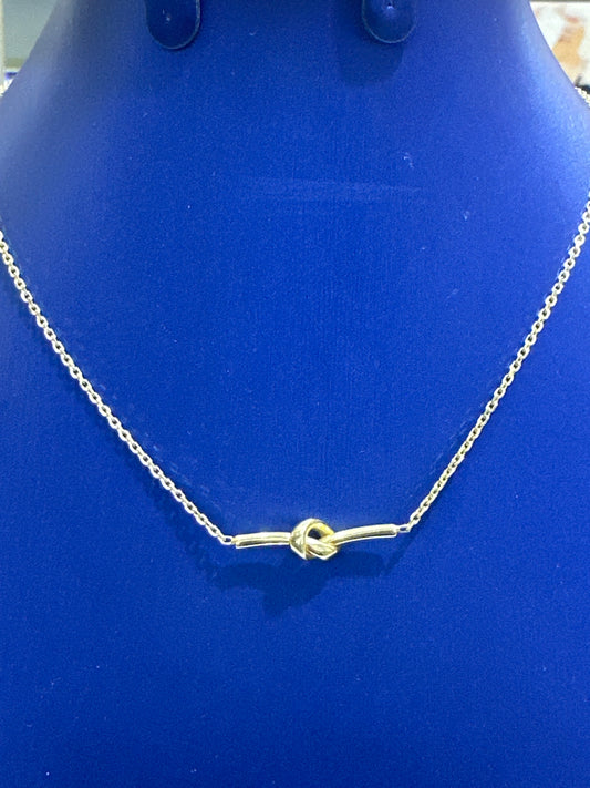 14k necklace infinity choker with heart