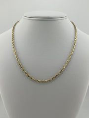 14k rope necklace chain 18”