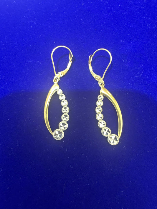 14k ladies earring Huggies