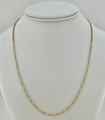 10k rope necklace 20”