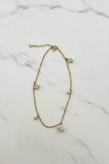 LADIES  .33ct DIAMOND bracelet 14K YELLOW GOLD