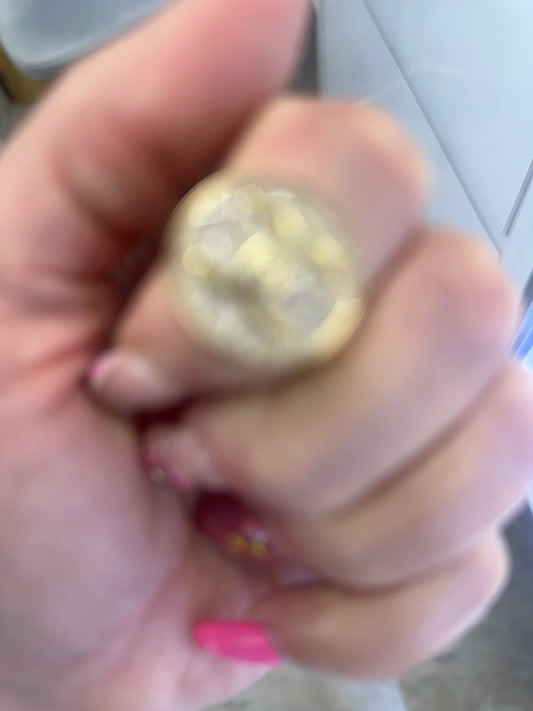 14k gold CC ring stones