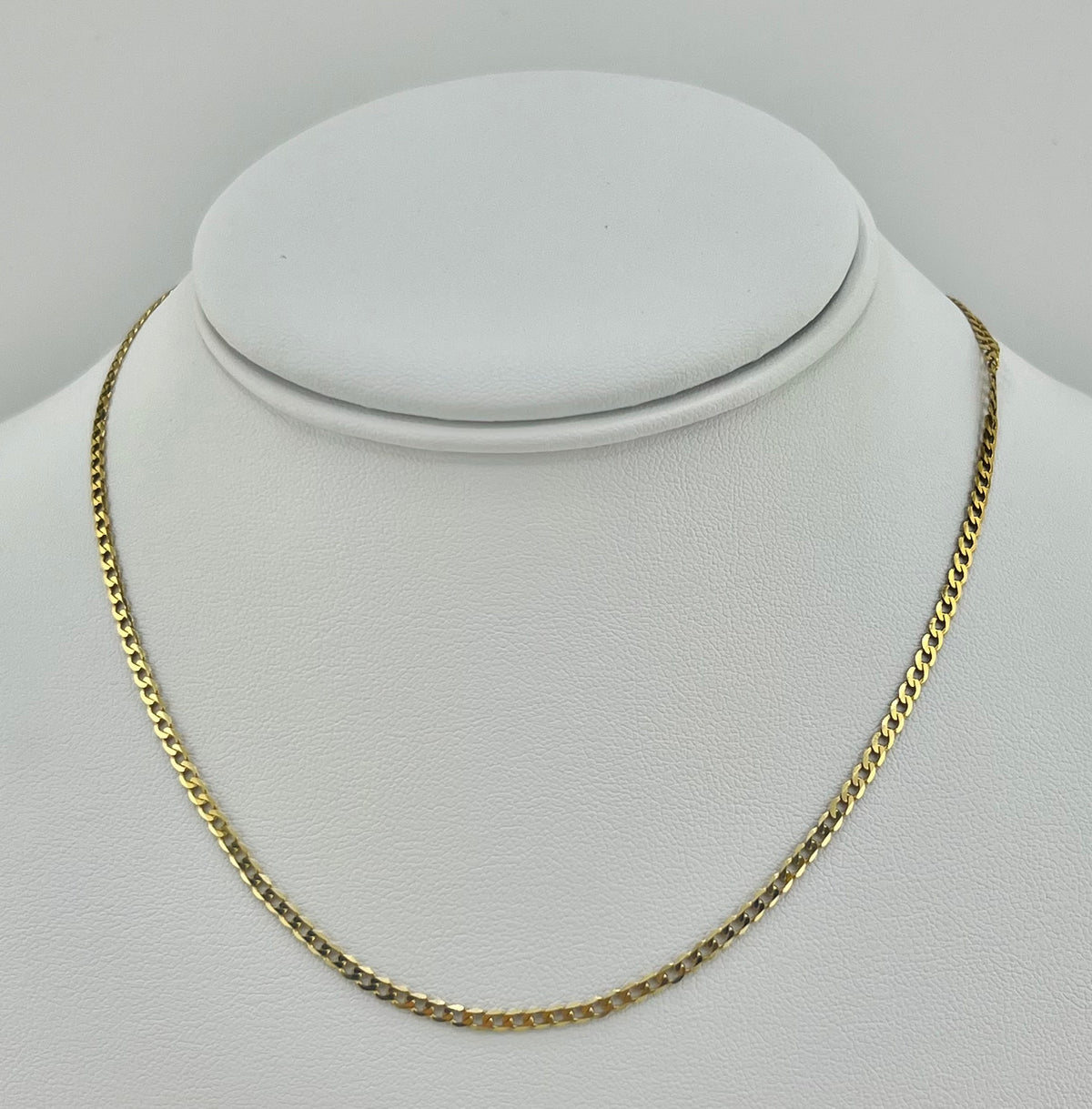 14k Necklace cuban style 16”