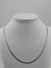 14k Valentino necklace 22'