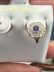 14k earring huggies