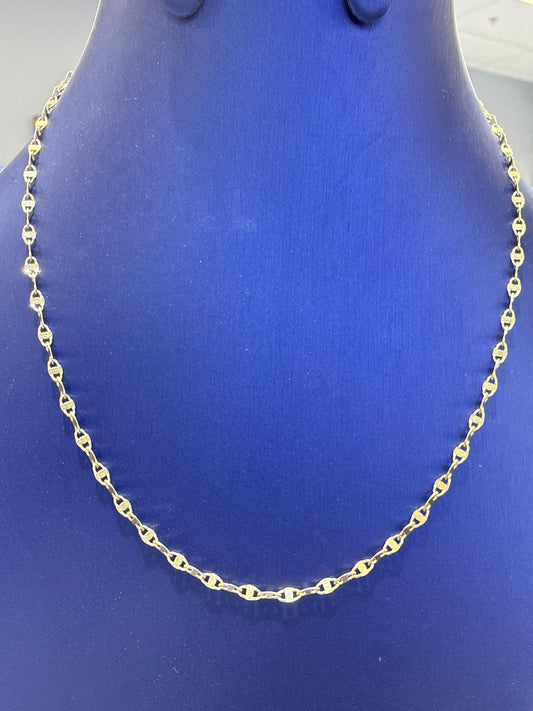 14k yellow necklace 16” choker