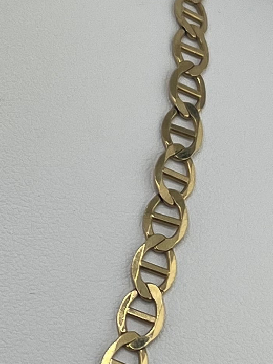 14k Necklace gucci style 18” 6mm