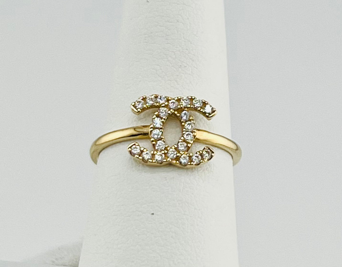 14k ring with stones