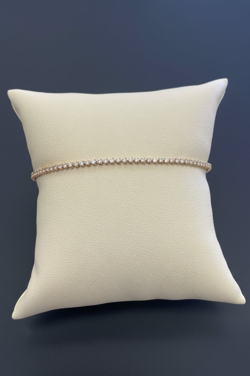 14k bracelet .92CT