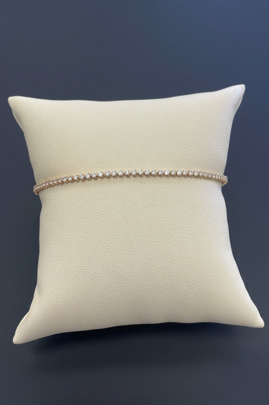 14k bracelet .92CT