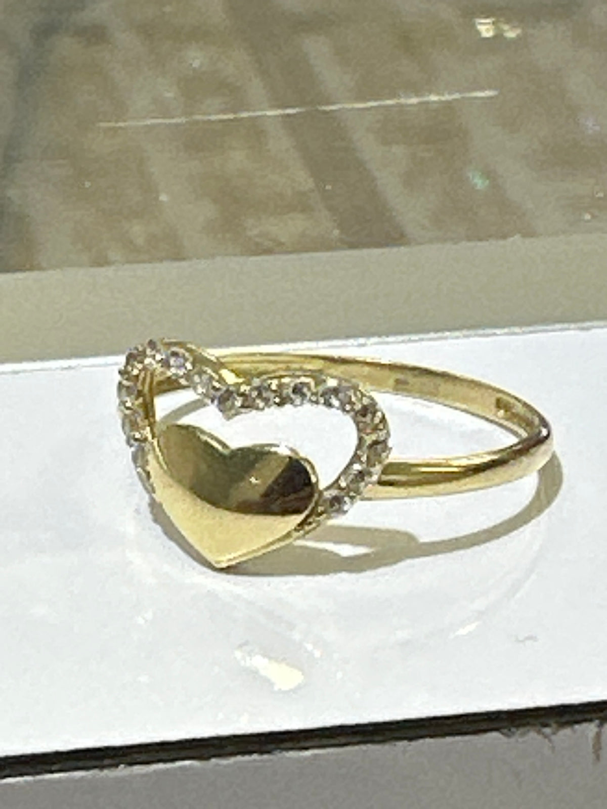 14k ring hearts