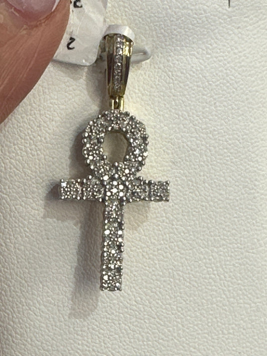10k diamond cross diamond cut