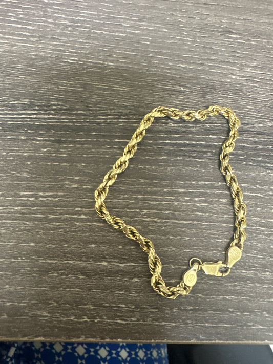 14k bracelet rope style