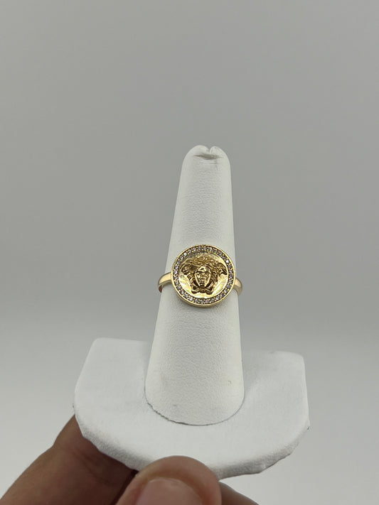 14k ring medusa