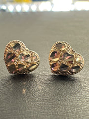 14k nugget arretes de corazon 1.47g A1