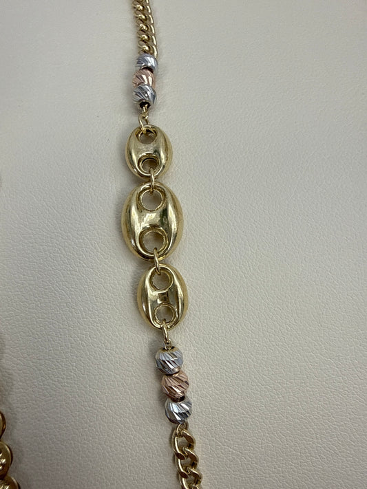 14k 3 color designer