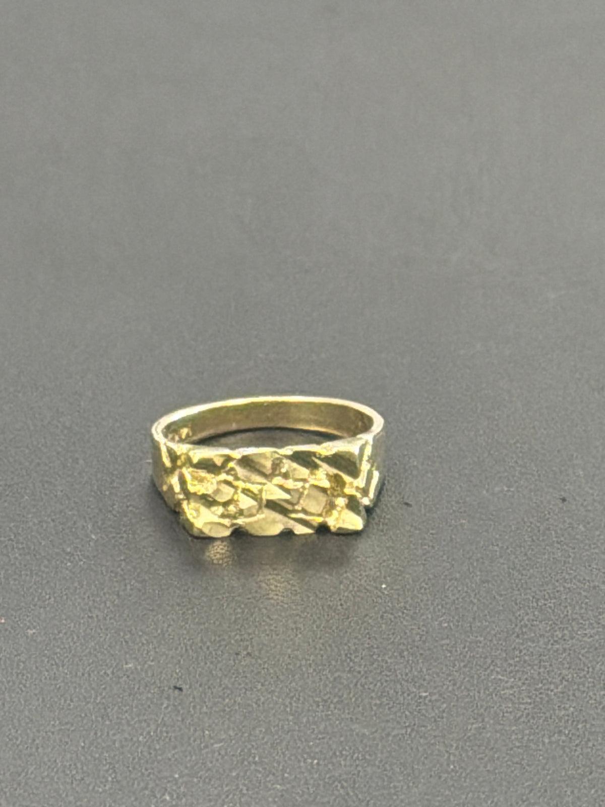 14k child nugget ring