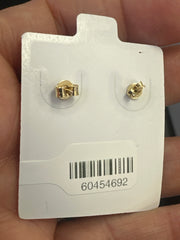 14k Baby and ladies infinity earring push back