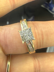 14k  Diamond Engagement ring  diamond