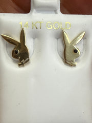 14k earring play boy bunny bad bunny