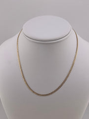 14k Necklace cuban style 16”