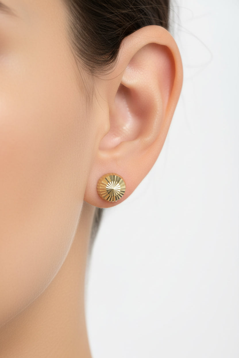14k Earrings ball