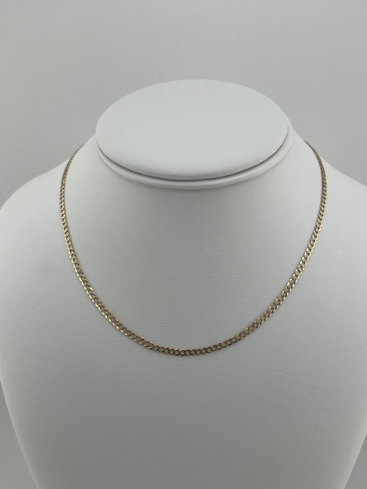 14k Necklace cuban style 16”