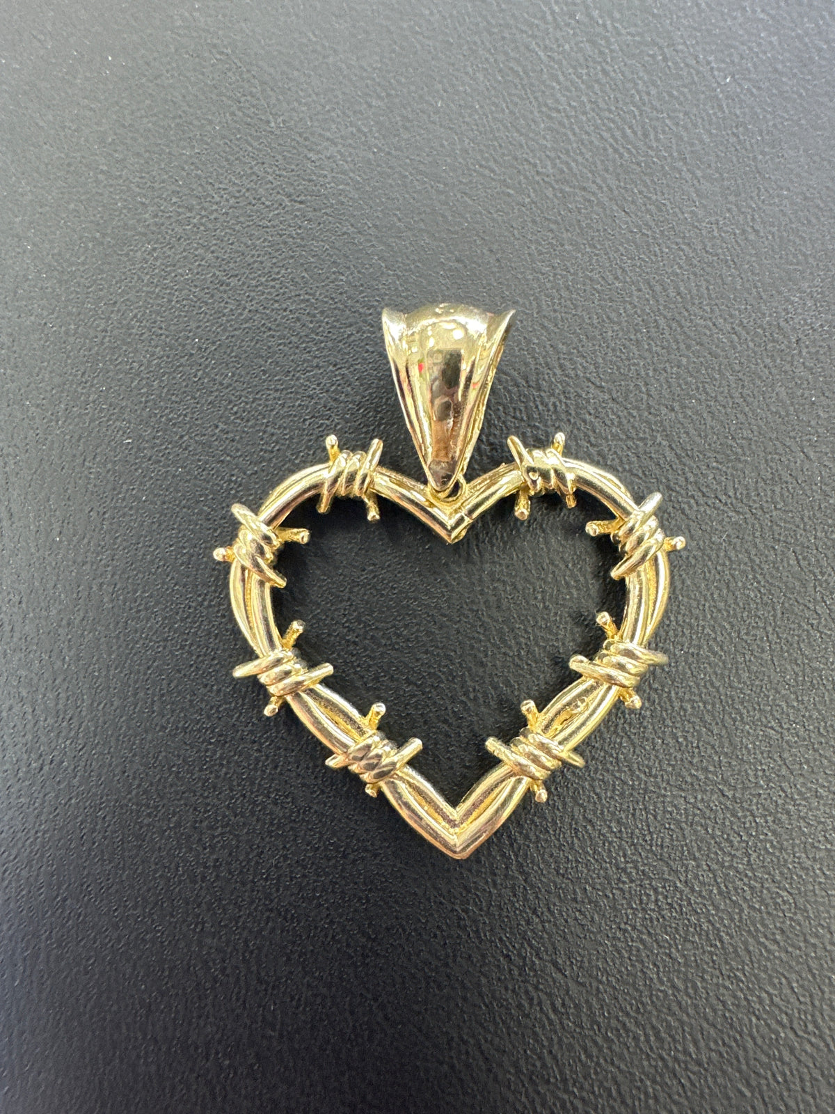 14k karol heart pendant 3.84g