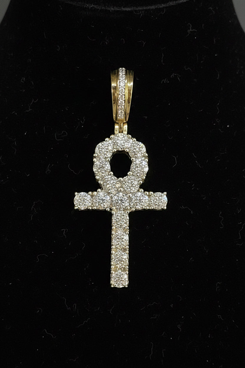 10k diamond cross diamond cut