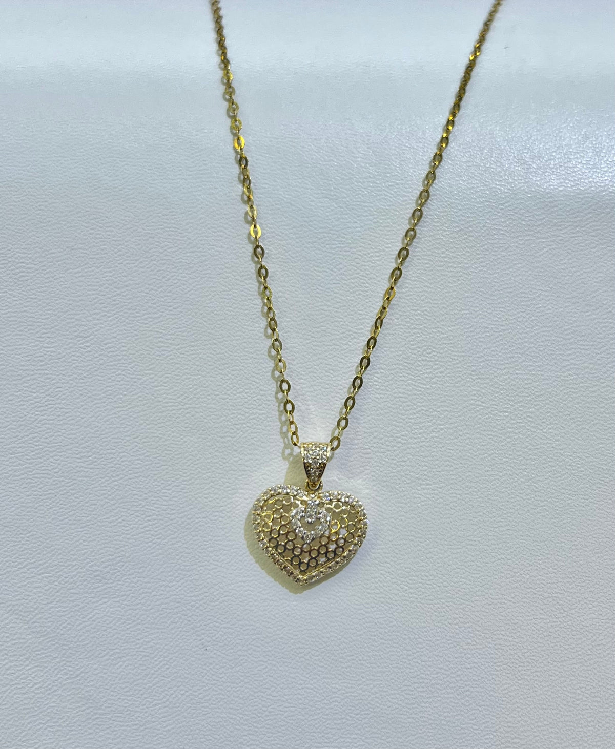 14k Heart necklace