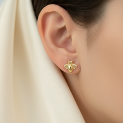 14k Baby and ladies bee abeja earring