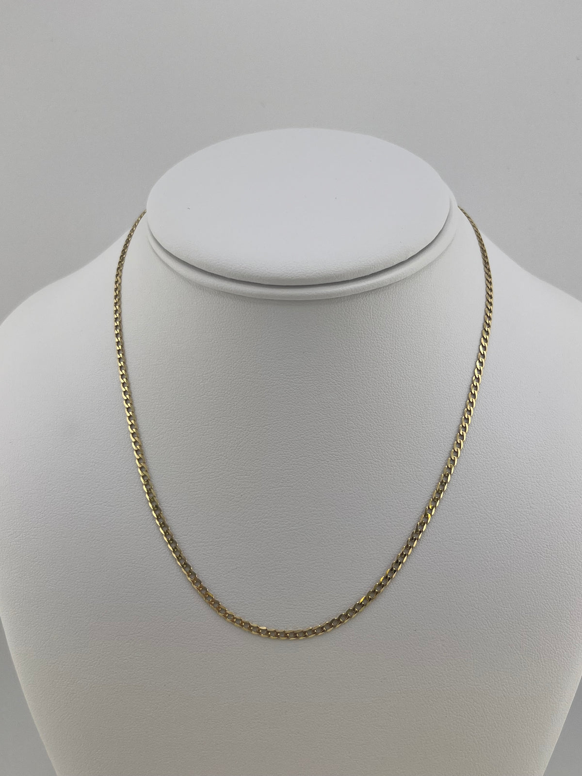 14k Necklace cuban style 16”