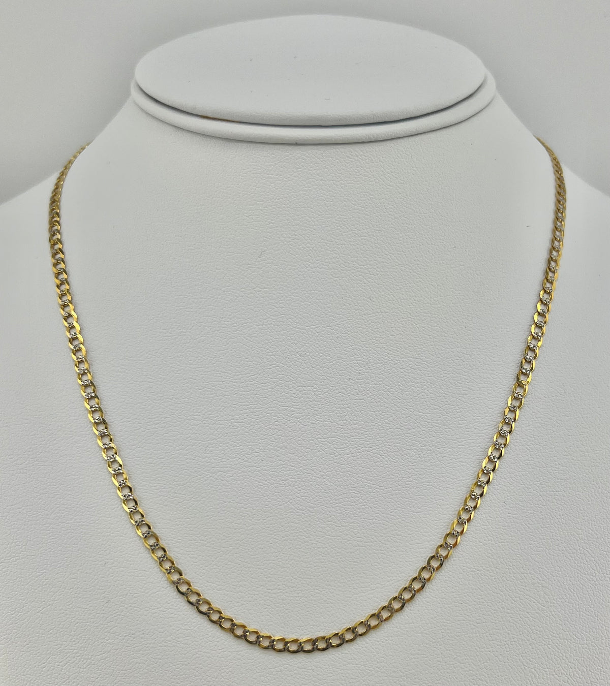 14k cuban style necklace 18”