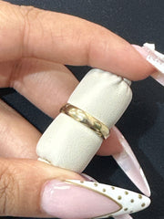 14k band aro plain 4mm 3.9g #6