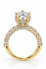 14k LADIES ENGAGEMENT RING SET 5.50CT marquee’s shape center stone with 4.00ct center DIAMOND with certificate