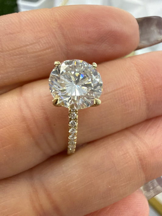 14k diamond engagement ring wedding 2.25ct