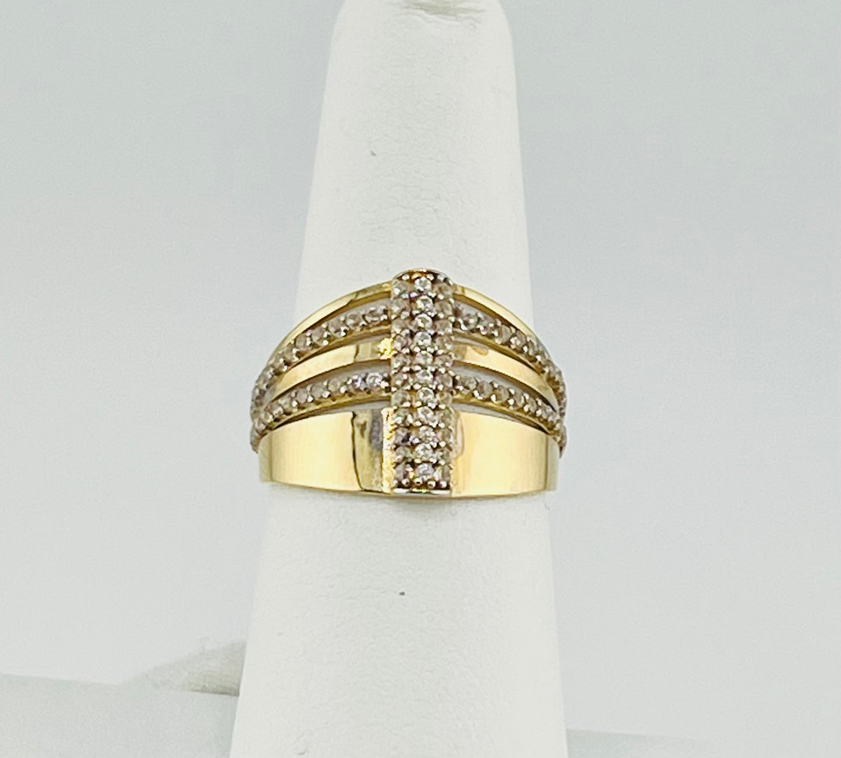 14k ring with stones