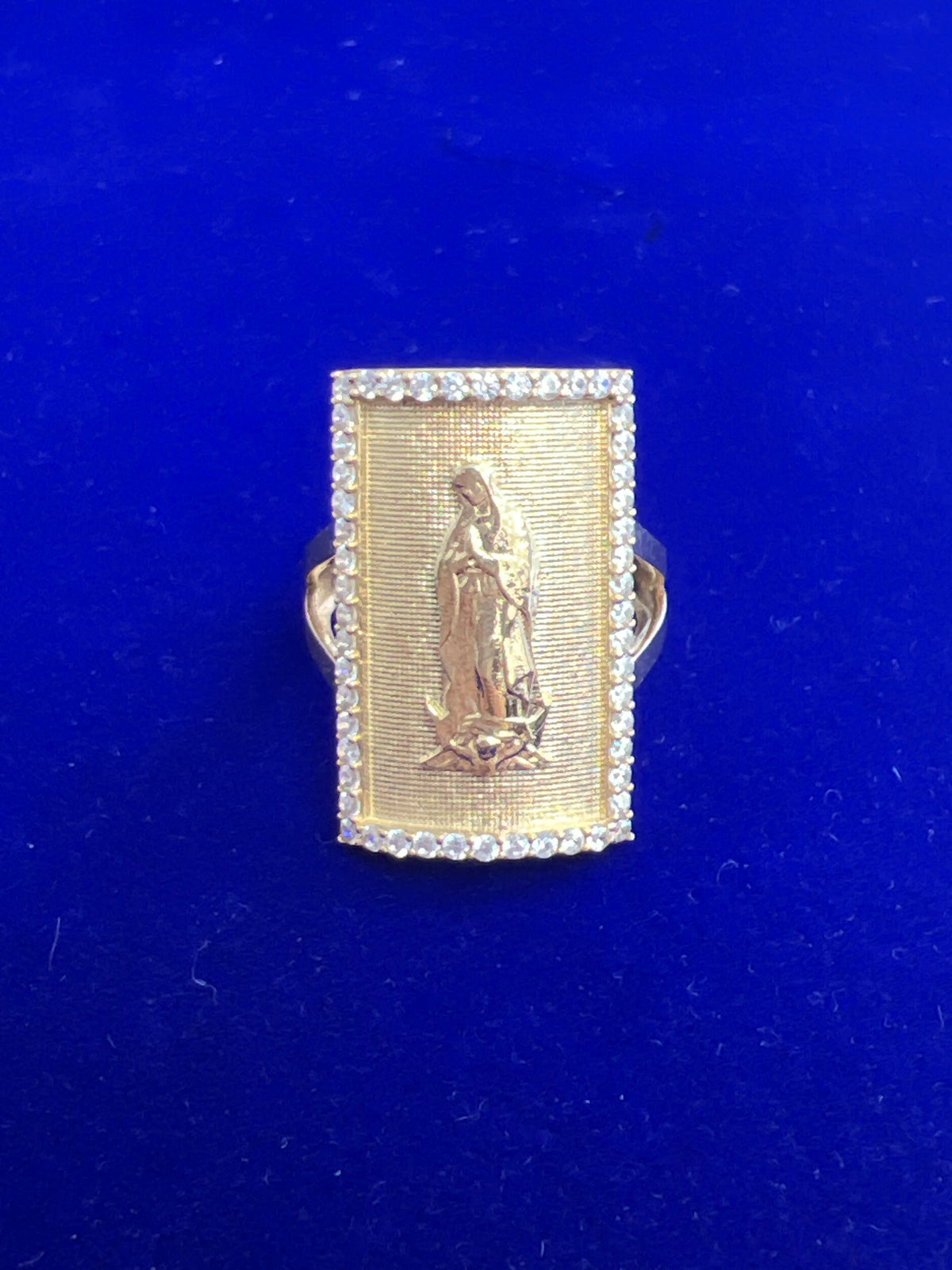 10k ring Guadalupe virgen 5.27g