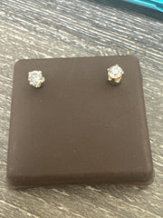 14k Diamond Earring