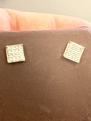 10k  Diamond Earring square