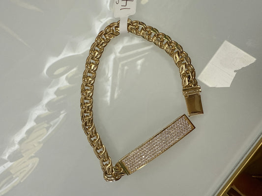 14k bracelet chino style ID