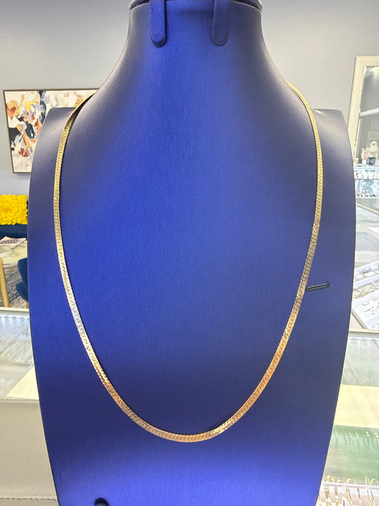 14k Necklace plain