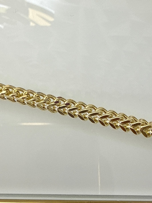 14k necklace franco chain 5mm 24”
