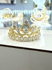 10k ring ladies heart with 15 quinceanera