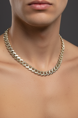 14k necklace monaco hollow 18” 7mm 17.73g