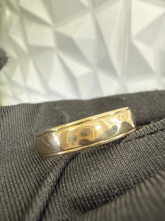 10k band aro plain size11 6mm