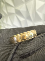 10k band aro plain size11 6mm