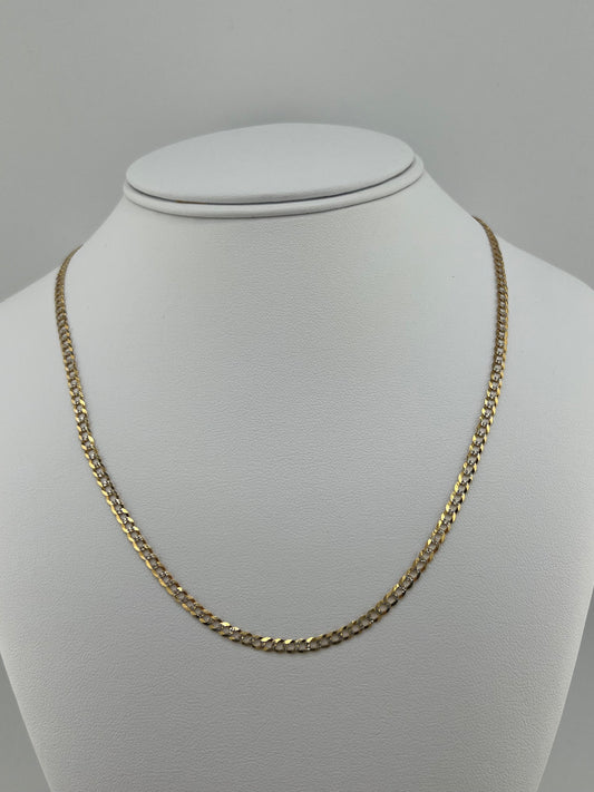 14k cuban style necklace 20”